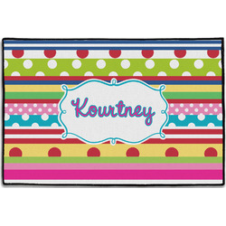 Ribbons Door Mat - 36"x24" (Personalized)