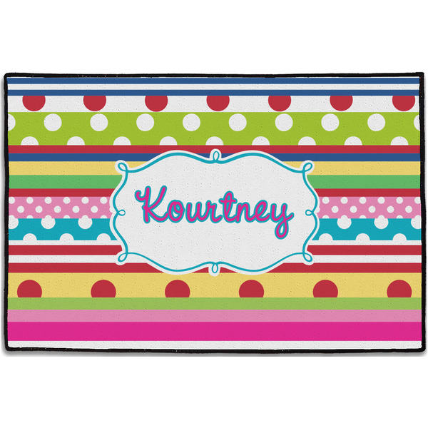 Ribbons Personalized Door Mat - 36x24 (APPROVAL)