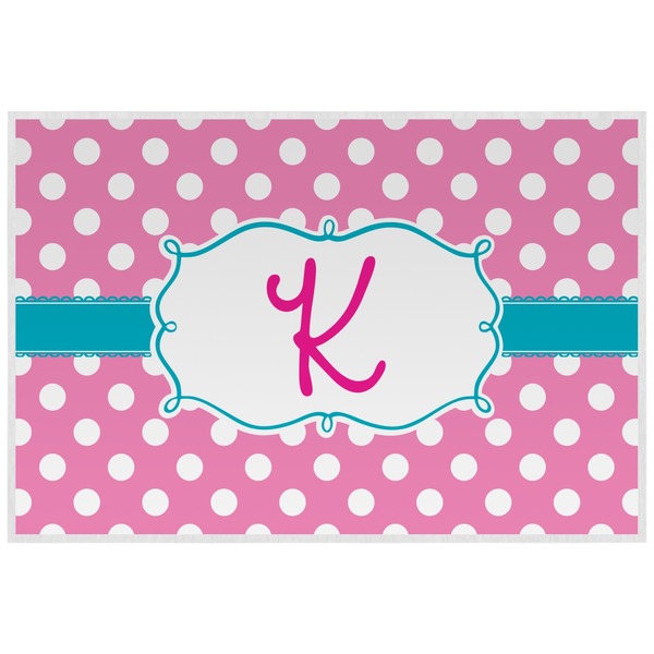 Ribbons Personalized Placemat (Back)