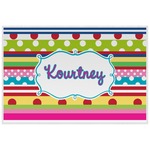 Ribbons Laminated Placemat w/ Name or Text
