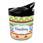 Ribbons Plastic Ice Bucket (Personalized)