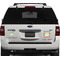 Ribbons Personalized Square Car Magnets on Ford Explorer