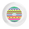 Ribbons Plastic Party Dinner Plates - Approval
