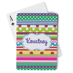 Ribbons Playing Cards (Personalized)