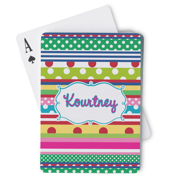 Custom Ribbons Playing Cards (Personalized)