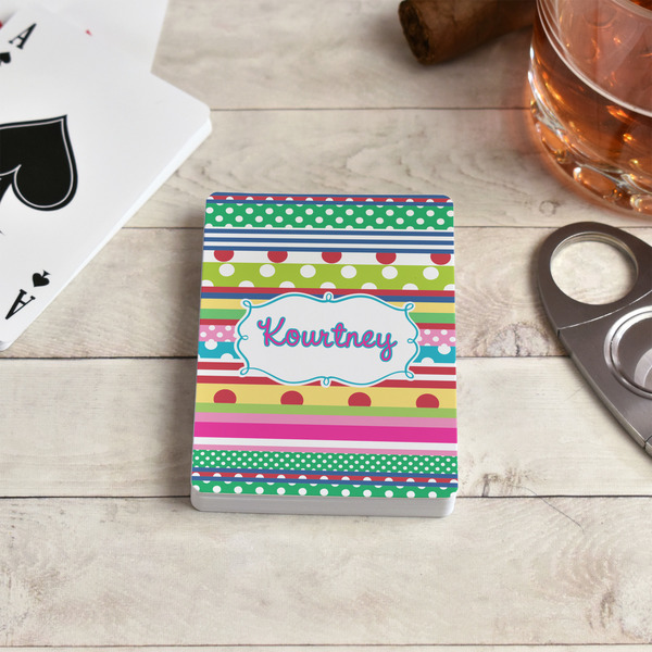 Ribbons Playing Cards - In Context