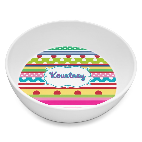 Custom Ribbons Melamine Bowl - 8 oz (Personalized)