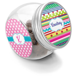 Ribbons Puppy Treat Jar (Personalized)