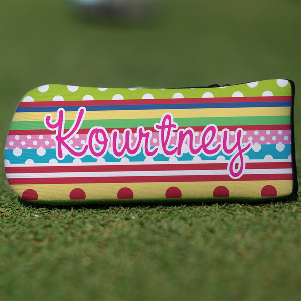 Custom Ribbons Blade Putter Cover (Personalized)