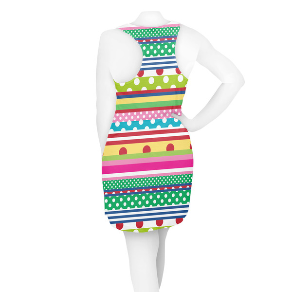 Ribbons Racerback Dress - On Model - Back