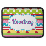 Ribbons Iron On Rectangle Patch w/ Name or Text