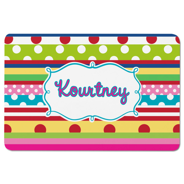 Ribbons Rectangular Fridge Magnet - FRONT