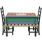 Ribbons Rectangular Tablecloths - Side View
