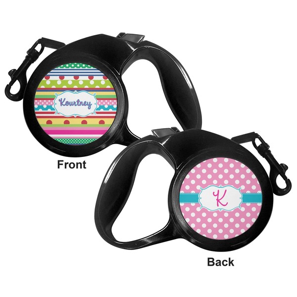 Ribbons Retractable Dog Leash - Medium Large - Apvl