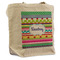 Ribbons Reusable Cotton Grocery Bag - Single (Personalized)