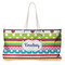 Ribbons Large Rope Tote Bag - Front View