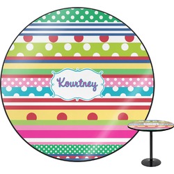 Ribbons Round Table - 30" (Personalized)