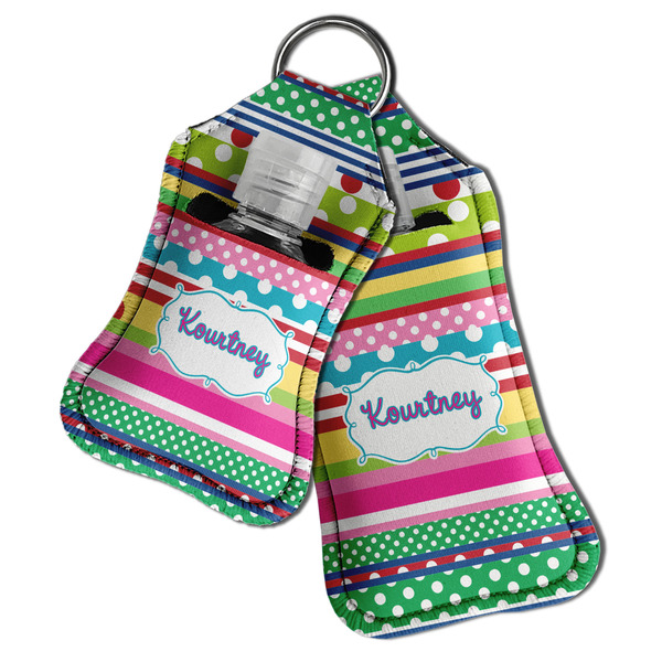 Ribbons Sanitizer Holder Keychain - Both in Case (PARENT)