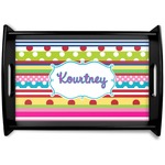 Ribbons Wooden Tray (Personalized)