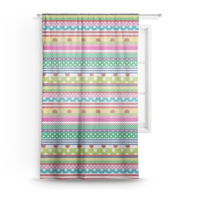 Ribbons Sheer Curtain (Personalized)