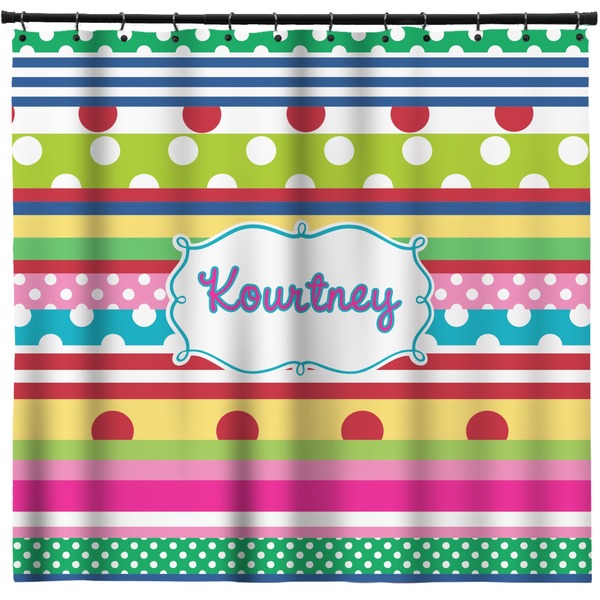 Custom Ribbons Shower Curtain - Custom Size (Personalized)