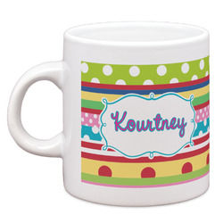 Ribbons Espresso Cup (Personalized)