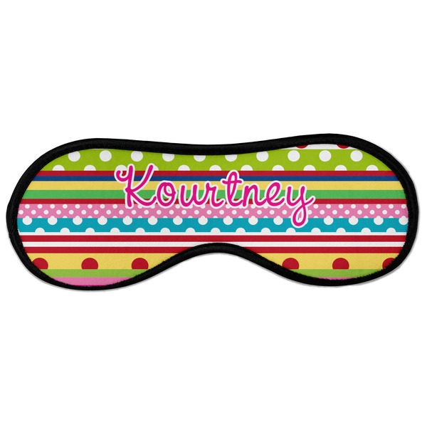 Ribbons Sleeping Eye Mask - Front Large