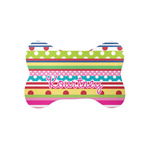 Ribbons Bone Shaped Dog Food Mat (Small) (Personalized)
