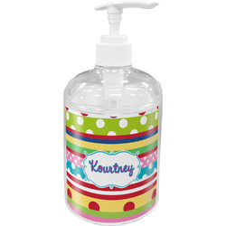 Ribbons Acrylic Soap & Lotion Bottle (Personalized)