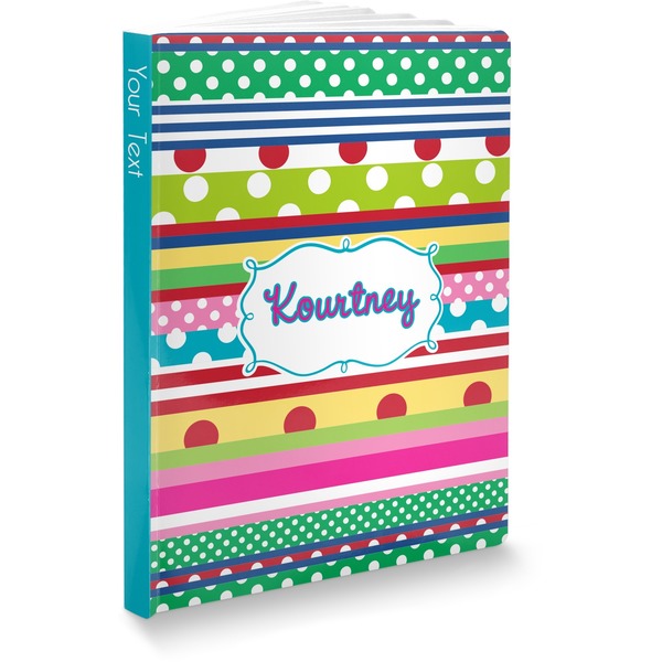 Custom Ribbons Softbound Notebook - 5.75" x 8" (Personalized)