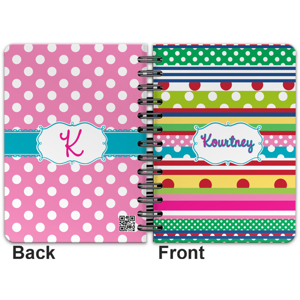 Ribbons Spiral Journal 5 x 7 - Apvl