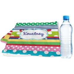 Ribbons Sports & Fitness Towel (Personalized)