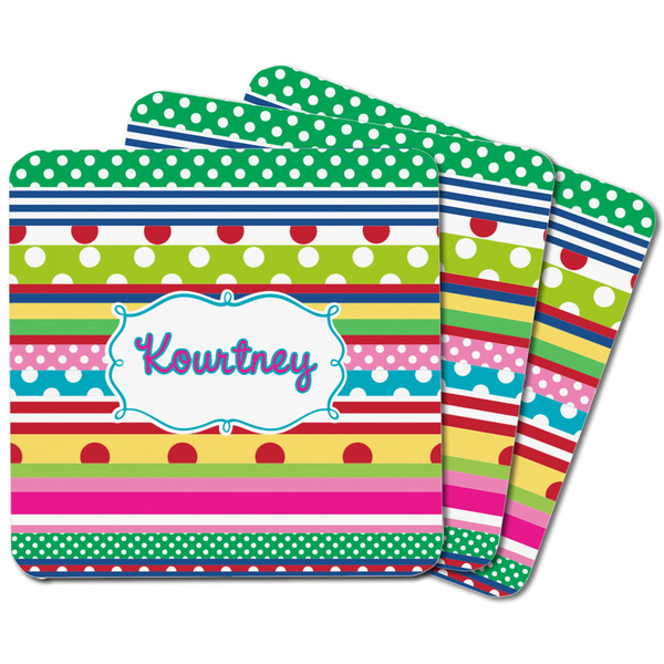 Ribbons Square Fridge Magnet - MAIN