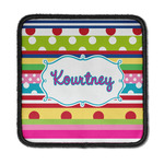 Ribbons Iron On Square Patch w/ Name or Text