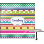 Ribbons Square Table Top (Personalized)