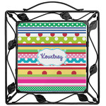 Ribbons Square Trivet (Personalized)