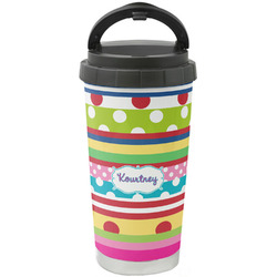 Ribbons Stainless Steel Coffee Tumbler (Personalized)