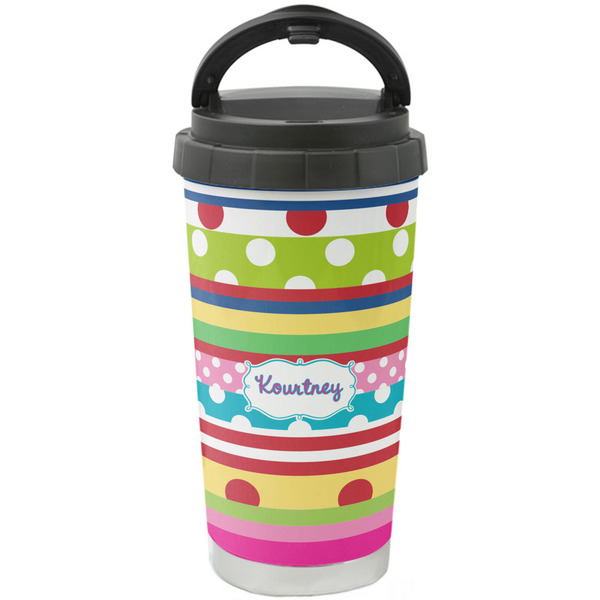 Custom Ribbons Stainless Steel Coffee Tumbler (Personalized)
