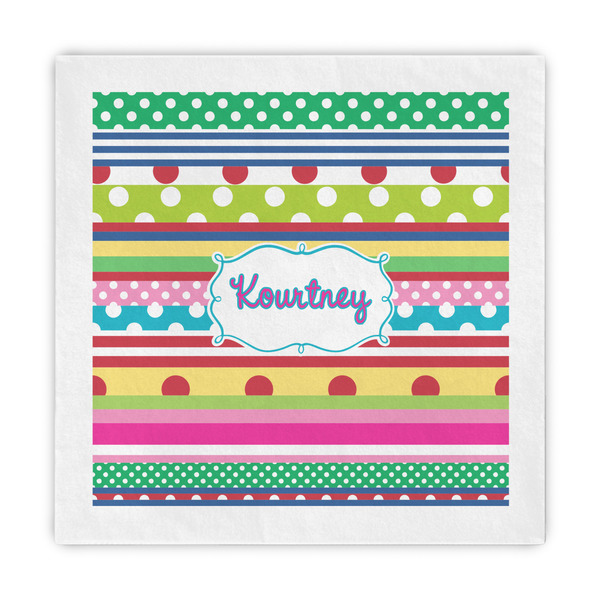 Custom Ribbons Decorative Paper Napkins (Personalized)