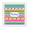 Ribbons Standard Decorative Napkin - Front View