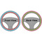 Ribbons Steering Wheel Cover- Front and Back