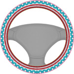 Ribbons Steering Wheel Cover (Personalized)