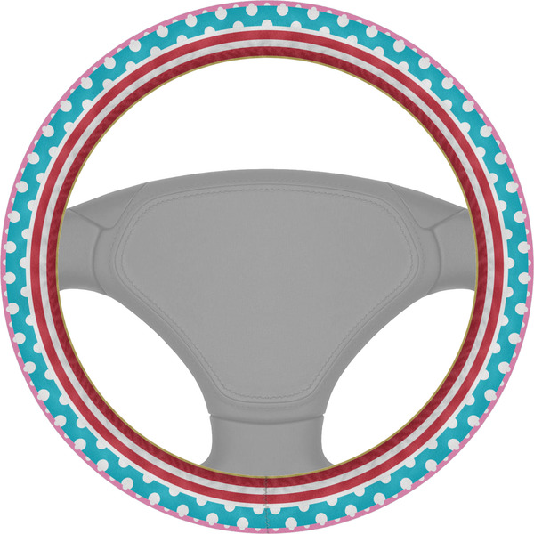 Custom Ribbons Steering Wheel Cover