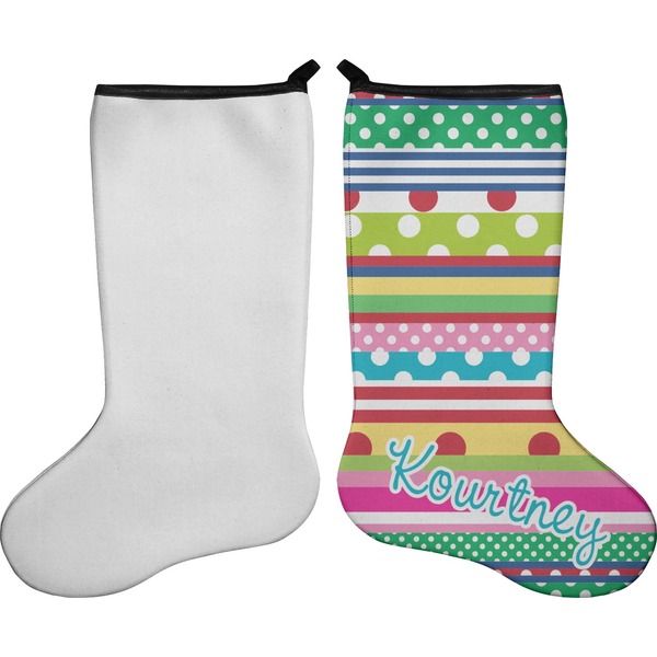 Ribbons Stocking - Single-Sided - Approval