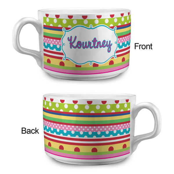 Ribbons Tea Cup - Single Apvl