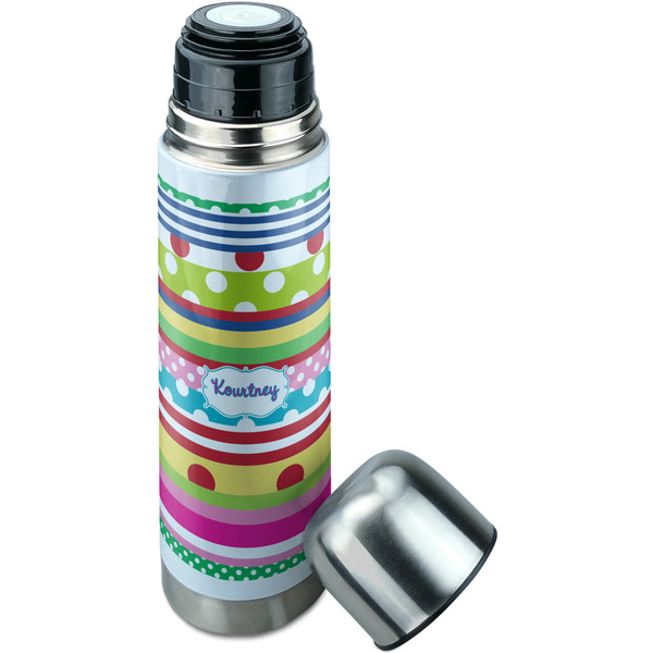 Ribbons Thermos - Lid Off