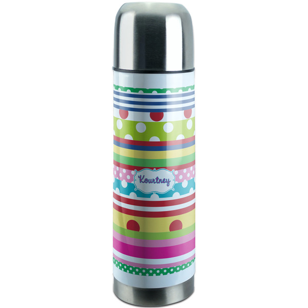 Custom Ribbons Stainless Steel Thermos (Personalized)