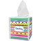 Ribbons Tissue Box Cover (Personalized)