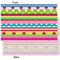 Ribbons Tissue Paper - Heavyweight - XL - Front & Back