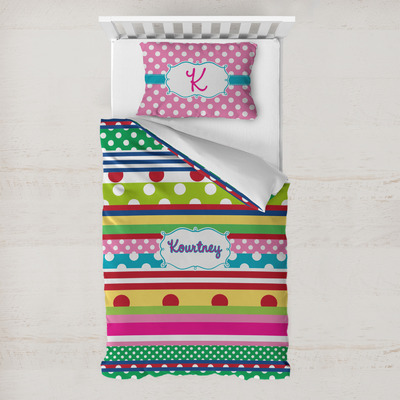 Ribbons Toddler Bedding w/ Name or Text